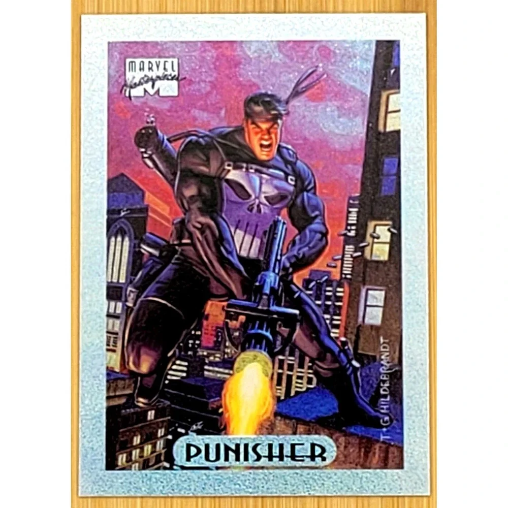 1994 MARVEL MASTERPIECES‎ PUNISHER  SILVER HOLOFOIL LIMITED EDITION